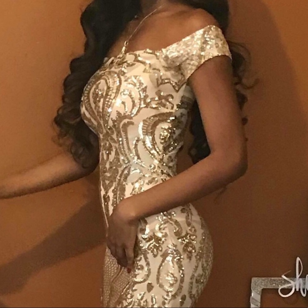 Custom Made Sequin Dress